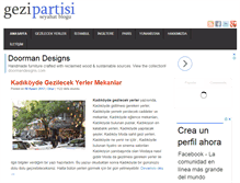 Tablet Screenshot of gezipartisi.com